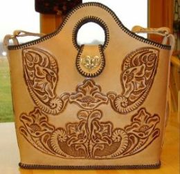 Tooled leather Purses/Wallets/Checkbook Covers
